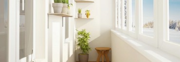 Теплое остекление